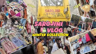 🛍Sarojini Nagar Vlog l Winter Collection Shopping 2024 l📍Delhi [upl. by Nnairak88]