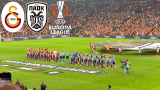 GalatasarayPaok Thessaloniki  UEFA Europa League [upl. by Notniuqal]