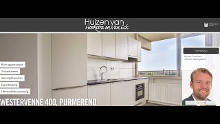 Te koop Westervenne 400 Purmerend  Hoekstra en van Eck Makelaars  Méér Makelaar [upl. by Balac]