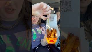 ⭐️FOOD REVIEW⭐️BURGER KING PICKLE FRIES⭐️RATING 110 ⭐️ foodreview shorts crunch mukbang [upl. by Tabitha511]