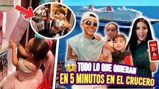 Comprando todo lo que KIMA y JUANITO tocan en el CRUCERO DE DISNEY 🚢 😭 Jukilop  Kimberly Loaiza [upl. by Clova]