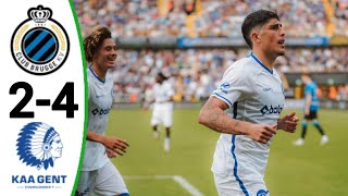 Club Brugge vs Gent 24 Omri Gandelman Goal All Goals and Extended Highlights [upl. by Tedder]