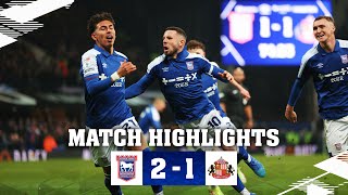 HIGHLIGHTS  TOWN 2 SUNDERLAND 1 [upl. by Kerstin]