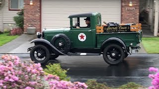 Uses of a 1931 Ford Model A Pickup  Still Trucking Along Strong [upl. by Sihtam]