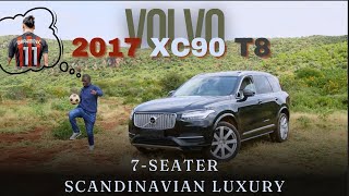 THE 2017 VOLVO XC90 T8 A SWEDISH DEFINITION OF POWER LUXURYampSAFETY AT HALF PRICE OF A RANGE ROVER [upl. by Tdnerb]