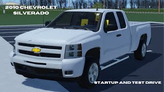 2010 Chevrolet Silverado  Startup and Test Drive  Roblox CKRP [upl. by Esom]