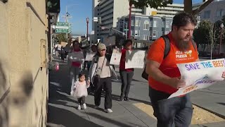 Rally held to support new SFUSD superintendent [upl. by Emanuel]