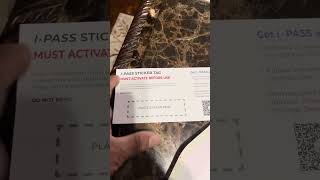 How to install EZPass  I pass sticker in your car [upl. by Aamsa829]