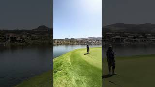 This course is amazing Reflection Bay golf lasvegasrealtor [upl. by Harsho761]