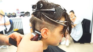 SUPER HAIRCUT  UNDERCUT WITH SHAVED SIDES FEMALE [upl. by Filide]