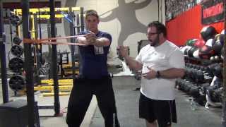 eliteftscom — AntiRotational Drills Pallof Press [upl. by Asiuol657]