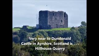 Hillhouse whinstone quarry panorama Troon Dundonald Ayrshire Vernon family owned 100 years [upl. by Ennovy]