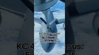 KC46A Pegasus First Combat Deployment in the Middle East [upl. by Ada614]