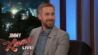 Ryan Goslings Daughters Think Hes an Astronaut [upl. by Martelli]