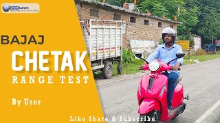 BAJAJ CHETAK 2901 RANGE TEST  user range test [upl. by Aineval]