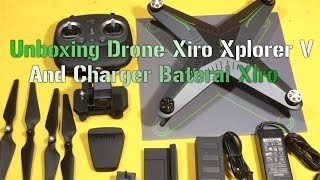 Unboxing drone xiro xplorer v and charge baterai xiro [upl. by Sabelle82]