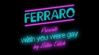 Ferraro  wish you were gay  Official Music Video [upl. by Viehmann]