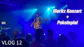 MORITZ KONZERT in BERLIN  POKALSPIEL in KARLSRUHE   VLOG 12 [upl. by Godden]