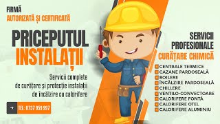 Curățare Chimică Priceputul Instalații [upl. by Yelsha]