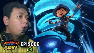 Melawan Tumbosaurus  Reaction Boboiboy Galaxy Sori Episode 4 [upl. by Sundberg]