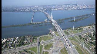 Bilan du chantier de la déconstruction du pont Champlain d’origine pjcci [upl. by Nissy]