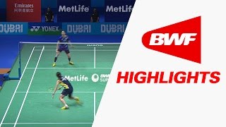 Dubai World Superseries Finals 2016  Badminton QF – Highlights [upl. by Isteb]