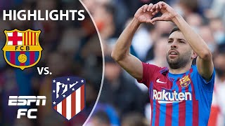 Barcelona puts on a show in 42 win over Atletico Madrid  LaLiga Highlights  ESPN FC [upl. by Anina]