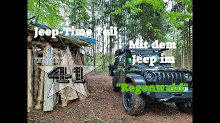 JeepTime Teil 41 Mit dem Jeep im quotRegenwaldquot Mikroabenteuer in der Pandemie II [upl. by Aidua]