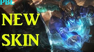 NEW SKIN  WorldBreaker Trundle Gameplay PBE [upl. by Ailaroc]