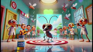 The Mosquito Sneeze Song  Buzz Achoo and Dance Along  BabySharkKidsAlotsofSongs [upl. by Neona]