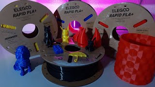 Review Filamentos Elegoo PLA Rapid PLA Estoque Brasileiro Do Aliexpress AliExpress [upl. by Mechling796]