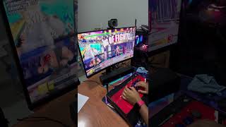 FightStick ComboKOF XV Ryo Combo 💯  Easy combo [upl. by Cressi]