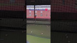 Batting Cages putting in the work baseball family baseballlifestyle baseballplayer [upl. by Aiel210]