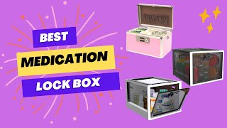 Top 8 Best Medication Lock Boxes in 2023 Review [upl. by Thrift401]