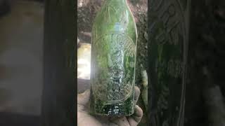 victorian gampc moores beer bottle found bottle digging Glasgow Scotland [upl. by Alair]