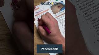 Pancreatitis for NCLEX Part 1 shorts NCLEX nursingschool NCLEXprep nursing nurselife [upl. by Enala]