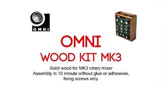 Omnitronic TRM 202 mk3  Omni Wood Kit [upl. by Thorndike949]