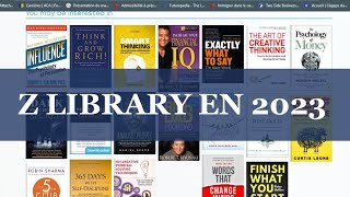 Z Library en 2023 Le nouveau Site [upl. by Anceline]