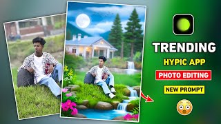 Hypic app trending photo editing prompt  Hypic app background change  Hypic photo editing prompt [upl. by Hocker502]