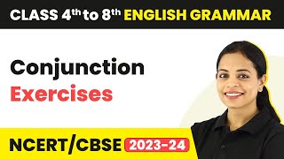 Conjunction Exercises  Class 8 English Grammar [upl. by Irah23]