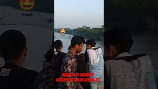 Bhanga nowka baige🤩youtubeshorts nature automobile travel reels amazing shorts video funny [upl. by Ydnik]