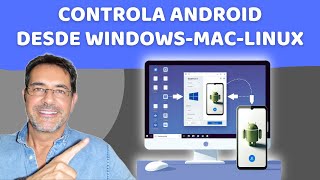 ✔ Controla ANDROID desde Windows Mac o Linux [upl. by Kellda]