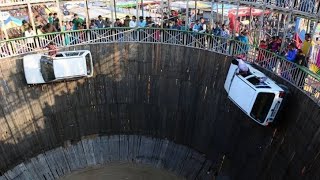 Motordrome show in Mela  Velodrome Fair  Motorcycle and Car stunt in Firozabad  My Pride India [upl. by Banquer]