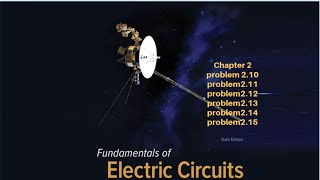 Fundamental Of Electric Circuit 6th Edition  chapter 1  Problems  VoltagePowerEnergy [upl. by Llerrehc]