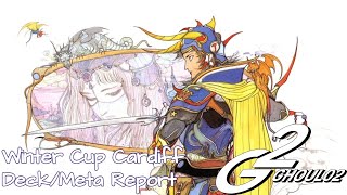 Winter Cup Cardiff Deck List Review Final Fantasy TCG [upl. by Acinna]