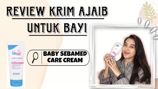 CARA MENGHILANGKAN BIANG KERINGAT PADA BAYI  REVIEW BABY SEBAMED CARE CREAM [upl. by Ender182]