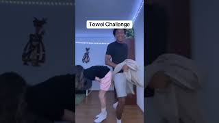 Couple Towel Challenge funny humor [upl. by Gilpin]