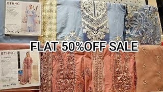 Ethnic Mid summer sale 2024 Flat 50 Off 😱 Ethnic sale Today [upl. by Hnao]