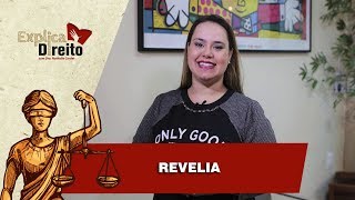 Explica Direito Revelia  2018 [upl. by Hanschen]