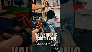 Valvetronic Actuator Valve for Camaro SS Sneak Peek corsaexhaust [upl. by Aissatsan509]